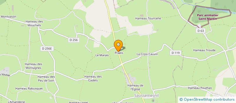 localisation de l'entreprise MONSIEUR HASSAN LAOUIFI  SAUSSEMESNIL