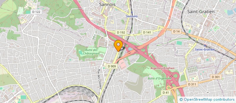 localisation de l'entreprise MONSIEUR HASSAN LOKMANE  ARGENTEUIL