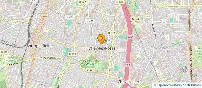 localisation de l'entreprise MONSIEUR HASSAN MACHAAL  L'HAY-LES-ROSES