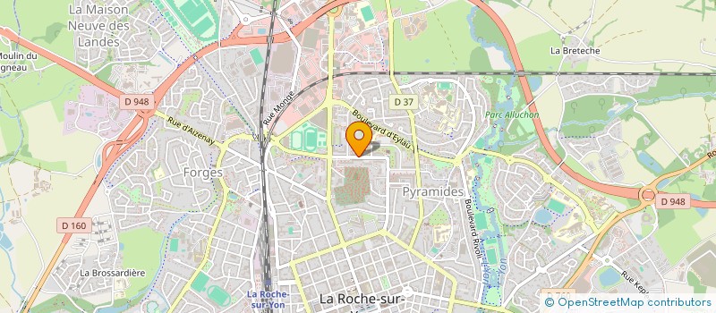 localisation de l'entreprise MONSIEUR HASSAN MAHAMAT à LA ROCHE-SUR-YON