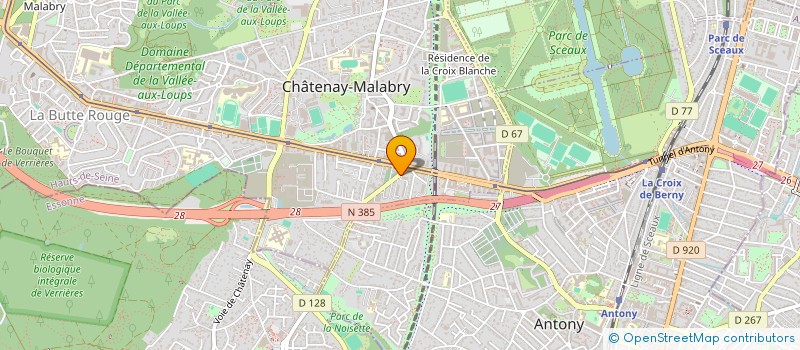 localisation de l'entreprise MONSIEUR HASSAN MANSOUR  CHATENAY-MALABRY