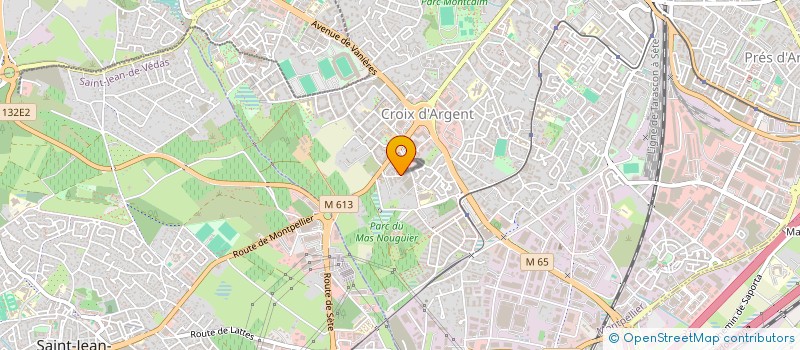localisation de l'entreprise MONSIEUR HASSAN MARGHA à MONTPELLIER