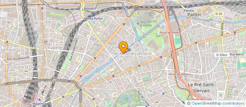 localisation de l'entreprise MONSIEUR HASSAN MASSOUDY  PARIS