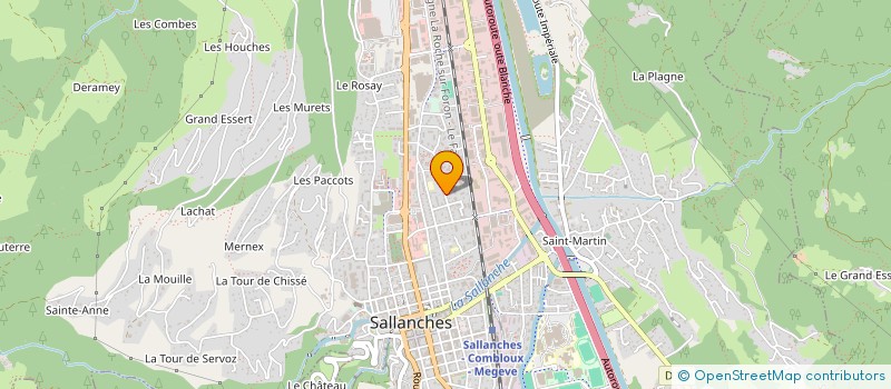 localisation de l'entreprise MONSIEUR HASSAN MAZOUZ à SALLANCHES
