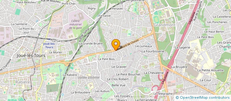 localisation de l'entreprise MONSIEUR HASSAN MESSAOUDI  JOUE-LES-TOURS