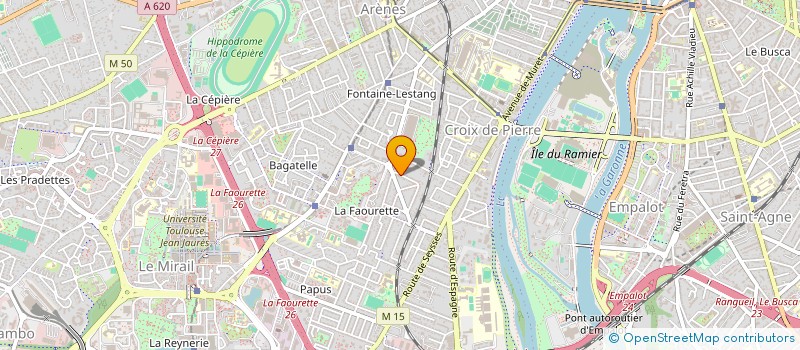 localisation de l'entreprise MONSIEUR HASSAN MOGUEH à TOULOUSE
