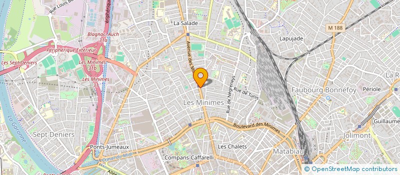 localisation de l'entreprise MONSIEUR HASSAN MOHAMED ABUL  TOULOUSE