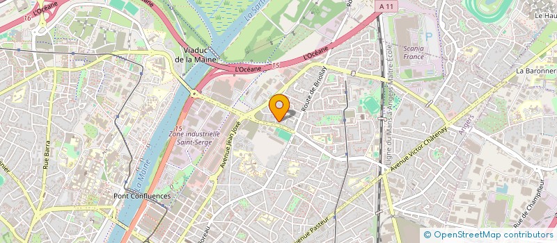 localisation de l'entreprise MONSIEUR HASSAN MOHAMED ALAMIN OSMAN à ANGERS