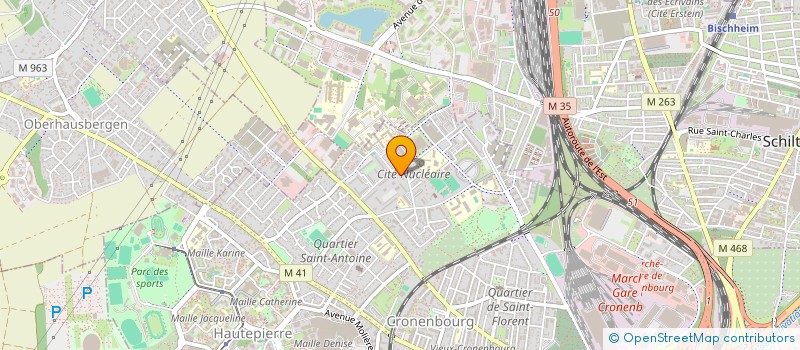 localisation de l'entreprise MONSIEUR HASSAN MOUAKIT à STRASBOURG