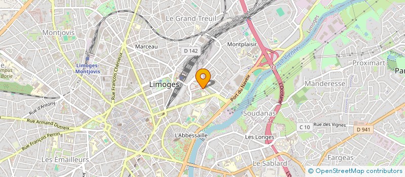 localisation de l'entreprise MONSIEUR HASSAN MOUHIEDDINE à LIMOGES