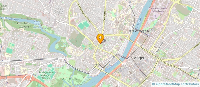 localisation de l'entreprise MONSIEUR HASSAN MOUSSA DJERA  ANGERS