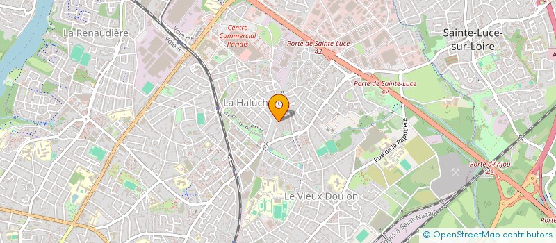 localisation de l'entreprise MONSIEUR HASSAN MOUTAZAKI à NANTES