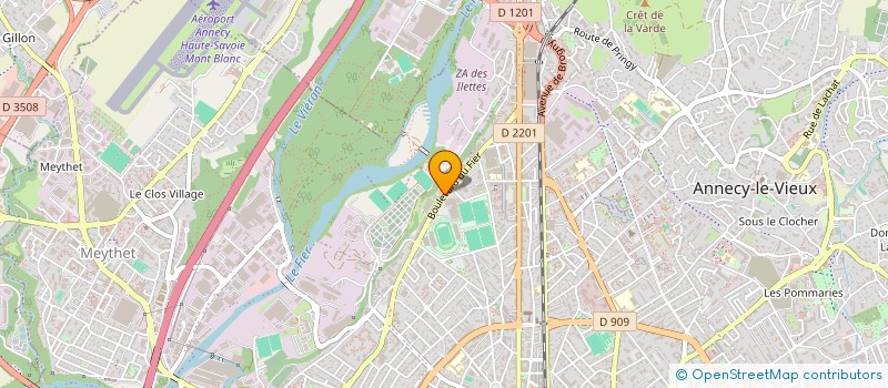 localisation de l'entreprise MONSIEUR HASSAN NASSOR MOHAMMED  ANNECY