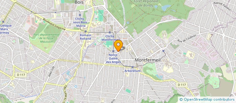 localisation de l'entreprise MONSIEUR HASSAN-NASSROALLAH NOR  MONTFERMEIL