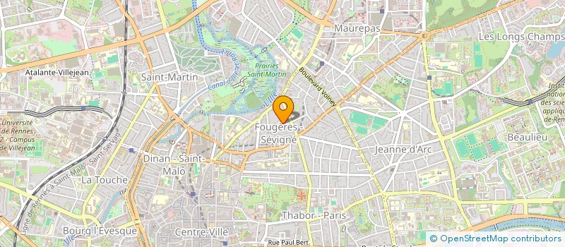 localisation de l'entreprise MONSIEUR HASSAN OSMAN ABDALLAH  RENNES