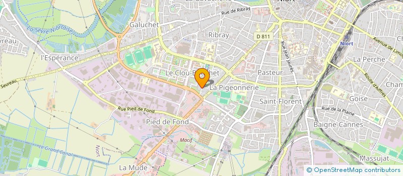 localisation de l'entreprise MONSIEUR HASSAN OUAHMI  NIORT