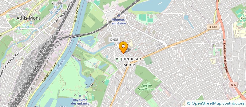 localisation de l'entreprise MONSIEUR HASSAN OUHAMMOU à VIGNEUX-SUR-SEINE