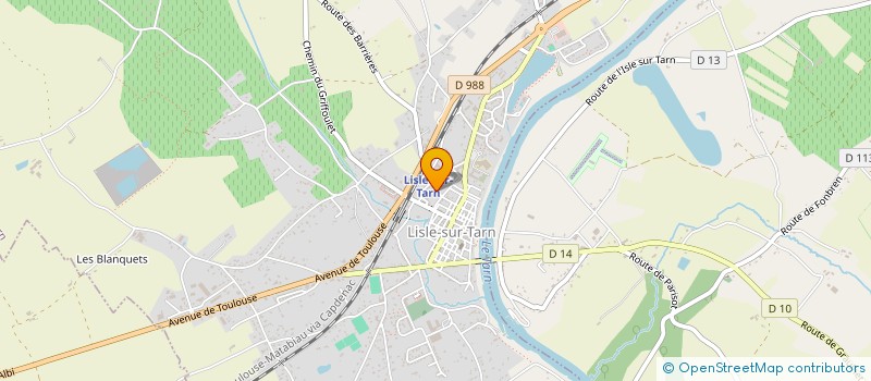 localisation de l'entreprise MONSIEUR HASSAN OULD KHALI à LISLE-SUR-TARN