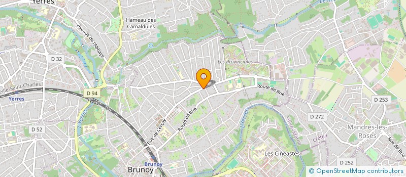 localisation de l'entreprise MONSIEUR HASSAN OUNFI  BRUNOY