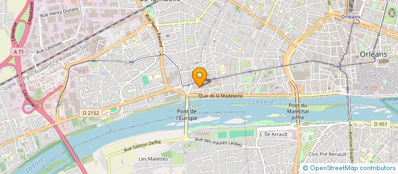 localisation de l'entreprise MONSIEUR HASSAN QADIMI à ORLEANS