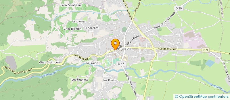 localisation de l'entreprise MONSIEUR HASSAN RACHIDI à SAINT ANDRE D'APCHON