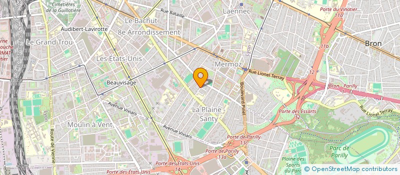 localisation de l'entreprise MONSIEUR HASSAN RAKEBI  LYON