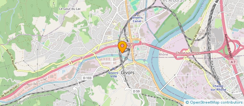 localisation de l'entreprise MONSIEUR HASSAN RAMMAL  SAINT-ETIENNE