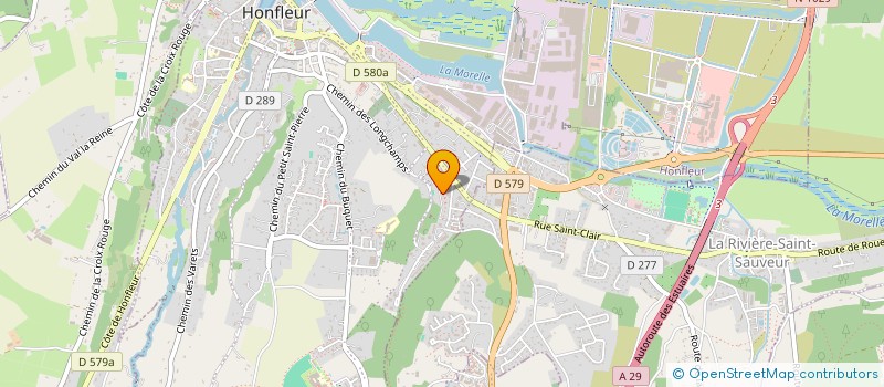 localisation de l'entreprise MONSIEUR HASSAN SAIDANI  HONFLEUR