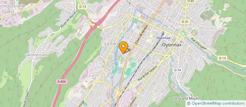 localisation de l'entreprise MONSIEUR HASSAN SAKCA à OYONNAX