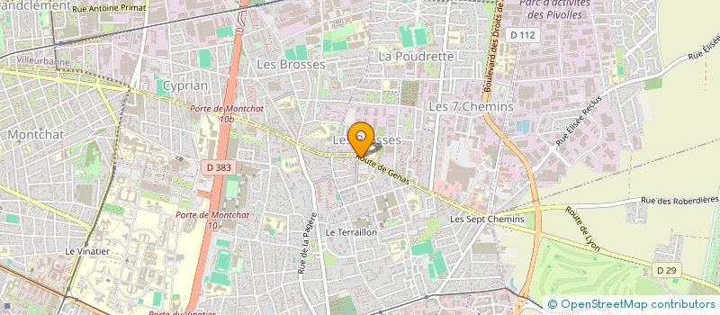 localisation de l'entreprise MONSIEUR HASSAN SARRAR à BRON