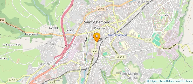 localisation de l'entreprise MONSIEUR HASSAN SEHAN à SAINT-CHAMOND