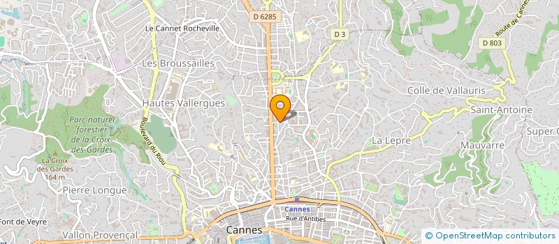 localisation de l'entreprise MONSIEUR HASSAN SINE à CANNES