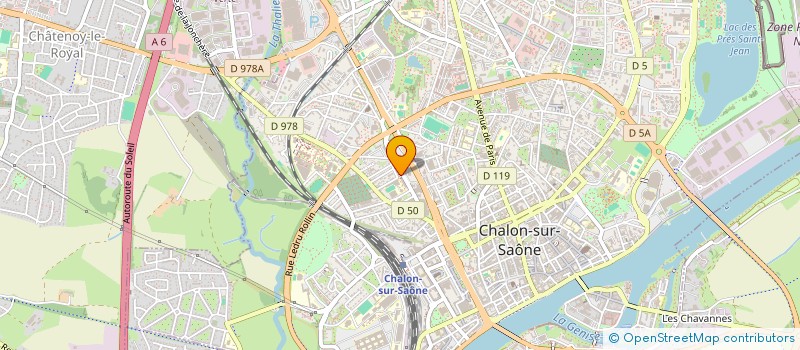 localisation de l'entreprise MONSIEUR HASSAN SODAIGUI à CHALON-SUR-SAONE
