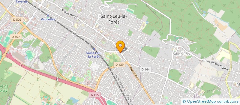 localisation de l'entreprise MONSIEUR HASSAN SULTAN  SAINT-LEU-LA-FORET