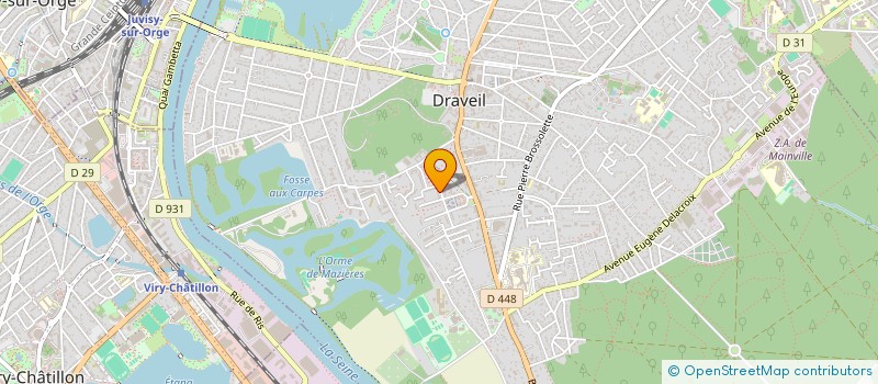 localisation de l'entreprise MONSIEUR HASSAN SWIE  DRAVEIL