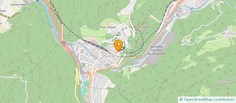 localisation de l'entreprise MONSIEUR HASSAN TALAANE  ALBERTVILLE