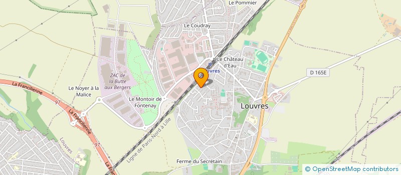 localisation de l'entreprise MONSIEUR HASSAN TARIQ KHAWAJA  LOUVRES