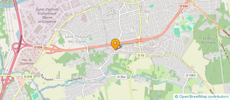 localisation de l'entreprise MONSIEUR HASSAN TRAORE à LAGNY-SUR-MARNE