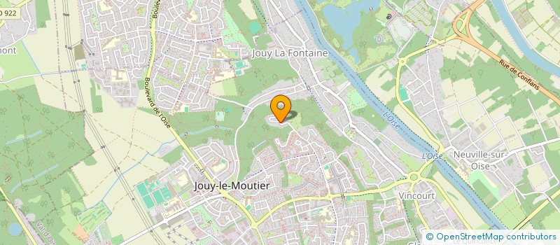 localisation de l'entreprise MONSIEUR HASSAN YASIN  JOUY-LE-MOUTIER