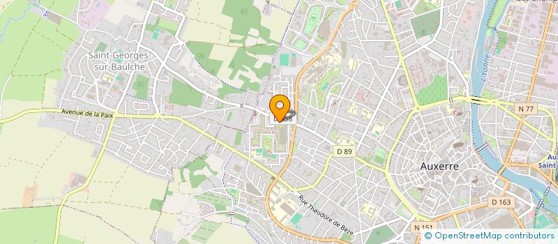localisation de l'entreprise MONSIEUR HASSAN YOUBI à AUXERRE