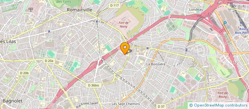 localisation de l'entreprise MONSIEUR HASSAN ZAIDI  ROMAINVILLE