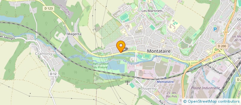 localisation de l'entreprise MONSIEUR HASSAN ZIAFAT  MONTATAIRE