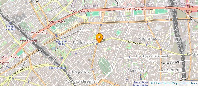 localisation de l'entreprise MONSIEUR HASSANE AAKIF  PARIS