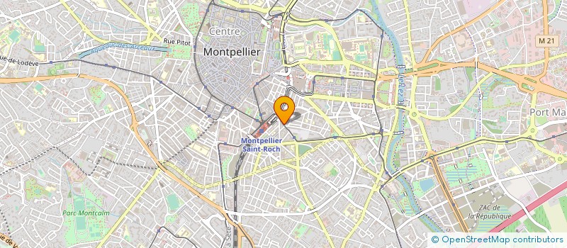 localisation de l'entreprise MONSIEUR HASSANE AHAOUCHE à MONTPELLIER