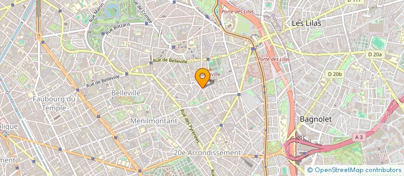 localisation de l'entreprise MONSIEUR HASSANE AHMIL  PARIS