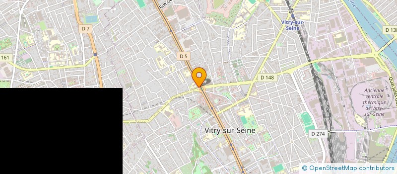 localisation de l'entreprise MONSIEUR HASSANE BAH à VITRY-SUR-SEINE