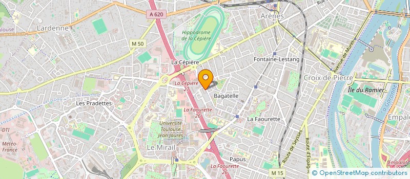 localisation de l'entreprise MONSIEUR HASSANE BAKKALI à TOULOUSE