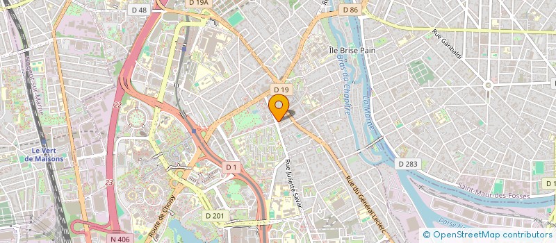 localisation de l'entreprise MONSIEUR HASSANE BEDJA BOANA à CRETEIL