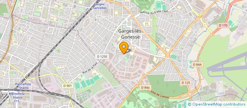 localisation de l'entreprise MONSIEUR HASSANE BELAAZIZ  GARGES-LES-GONESSE