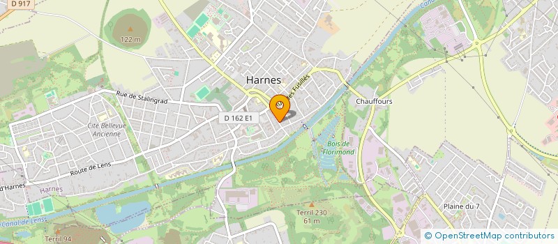 localisation de l'entreprise MONSIEUR HASSANE BEN GACEM  HARNES